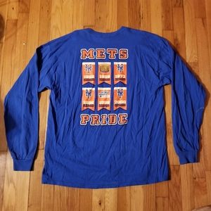 Majestic Cooperstown Collection NY Mets Pride T-Shirt Men's Size XL PLEASE READ